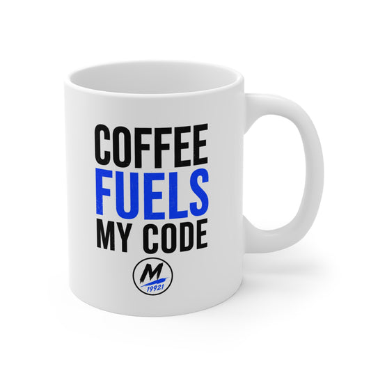 Coffee Fuels My Code Mug – 11oz Ceramic Office Mug - Mikey19921