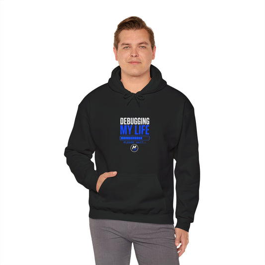 Debugging My Life Hoodie - Dark Edition - Navy - Mikey19921