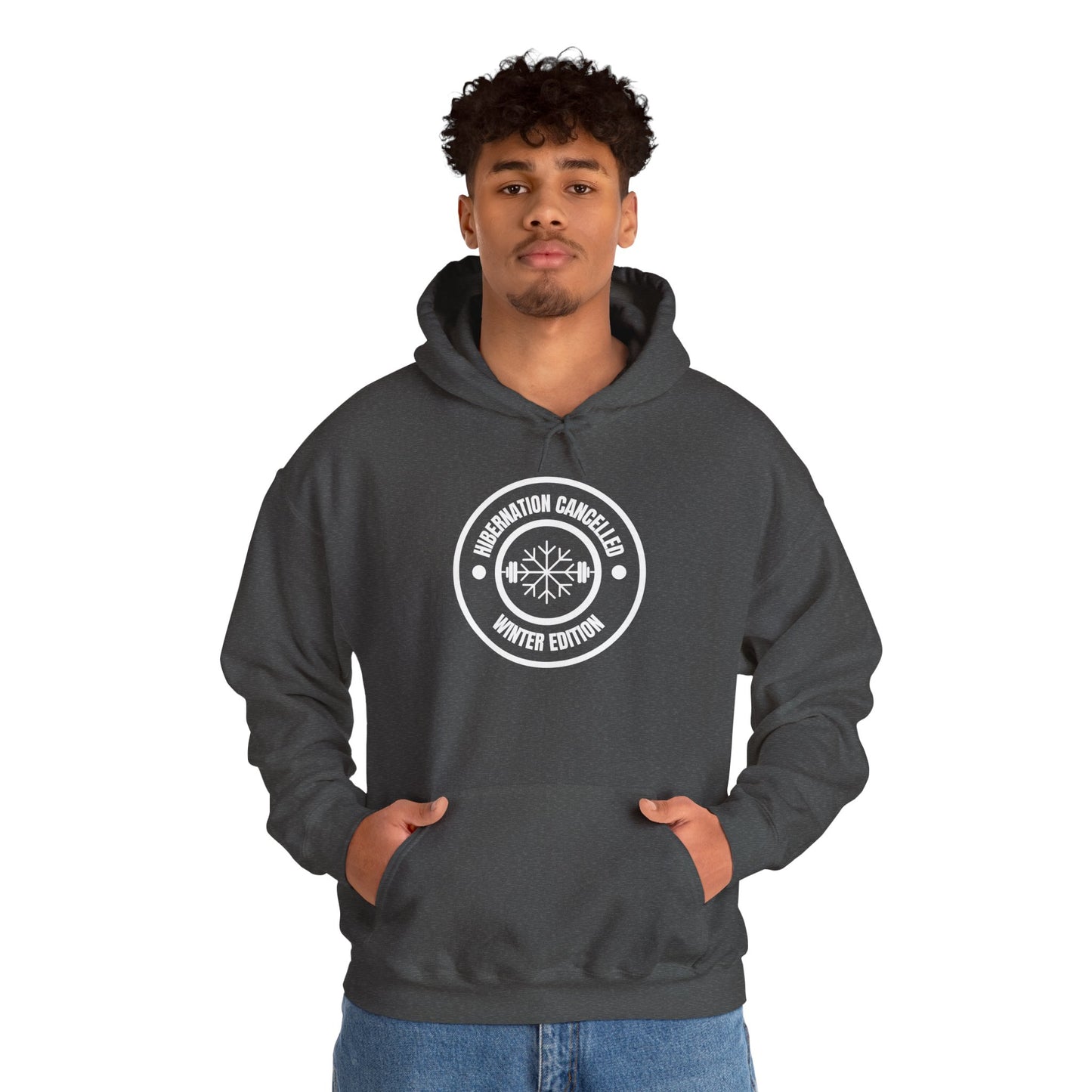 Hibernation Cancelled Winter Edition Hoodie - Navy - Mikey19921