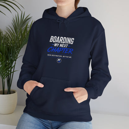 Boarding My Next Chapter Hoodie – Travel Edition
