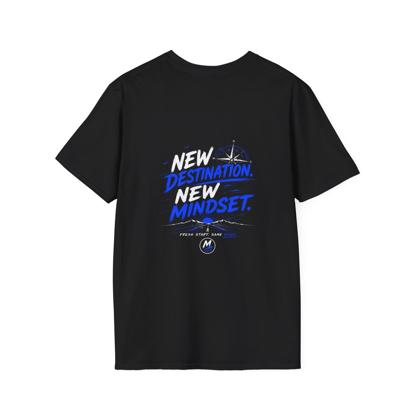 New Destination New Mindset T-Shirt - Travel-inspired Design