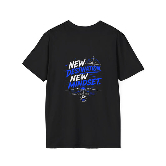 New Destination New Mindset T-Shirt - Travel-inspired Design