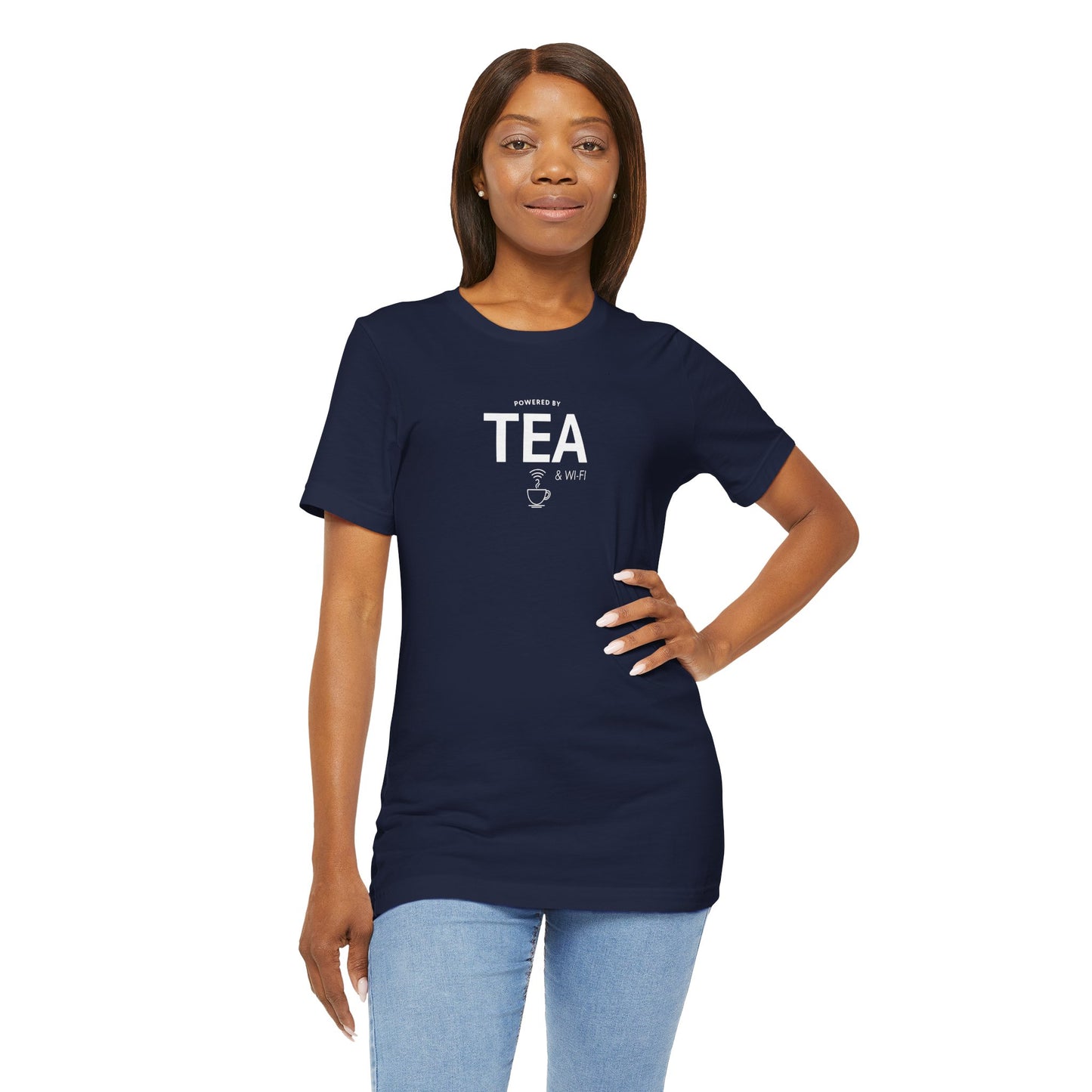 Powered by Tea & Wi-Fi Relaxed Fit T-Shirt