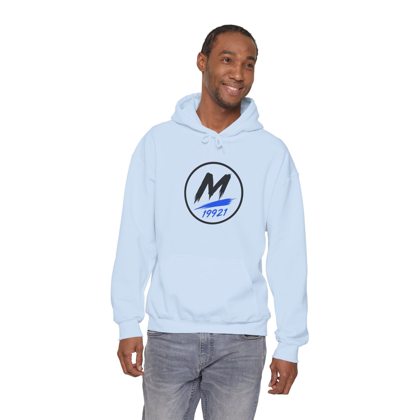 Mikey19921 Signature Badge Hoodie – Front & Back Logo