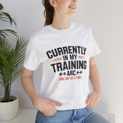 Currently in My Training Arc T-Shirt - White - Mikey19921
