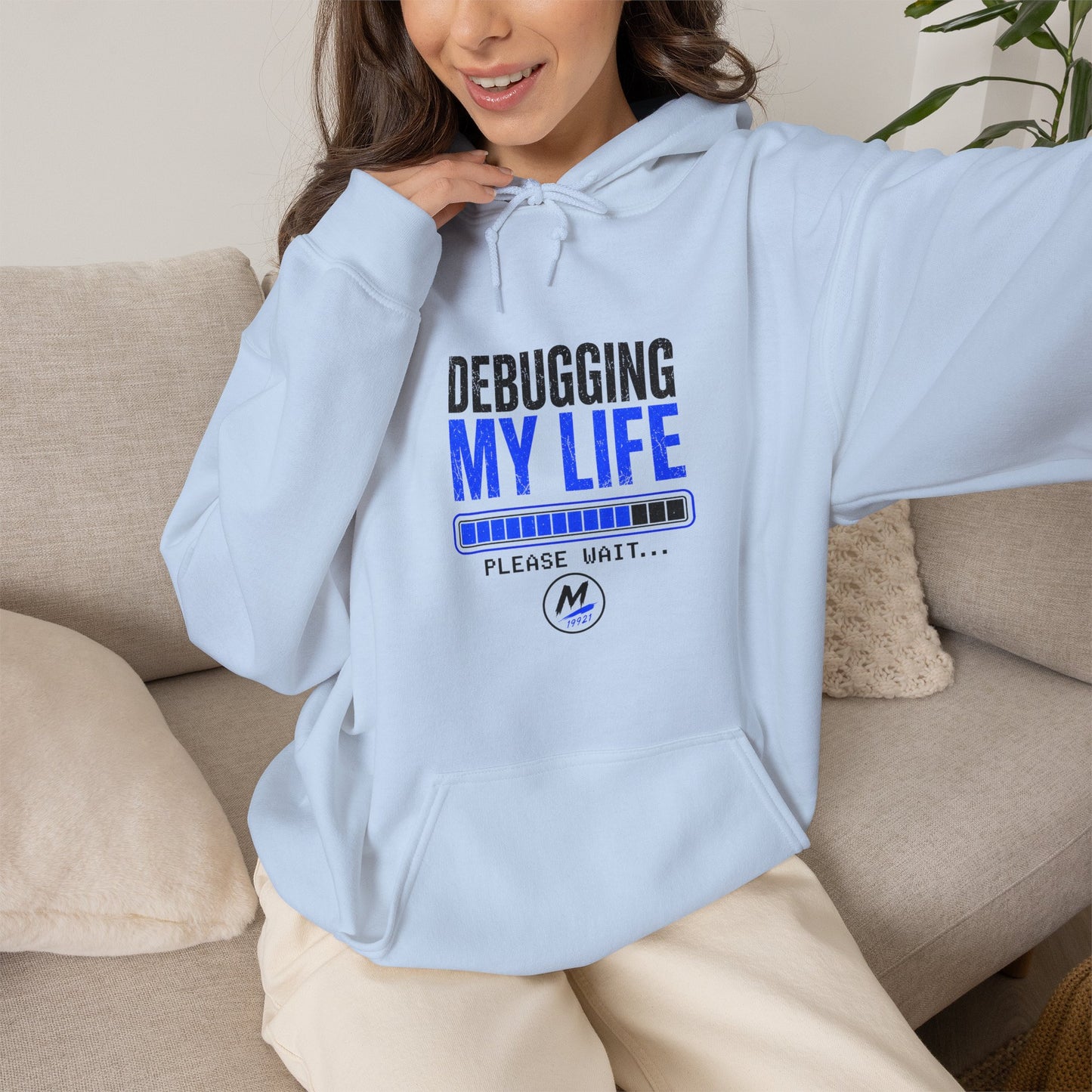 Debugging My Life Hoodie - Light Edition