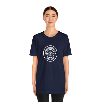 Hibernation Cancelled Winter Edition T-Shirt – anime graphic tee by Mikey19921