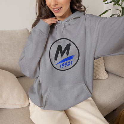 Mikey19921 Signature Badge Hoodie – Front & Back Logo
