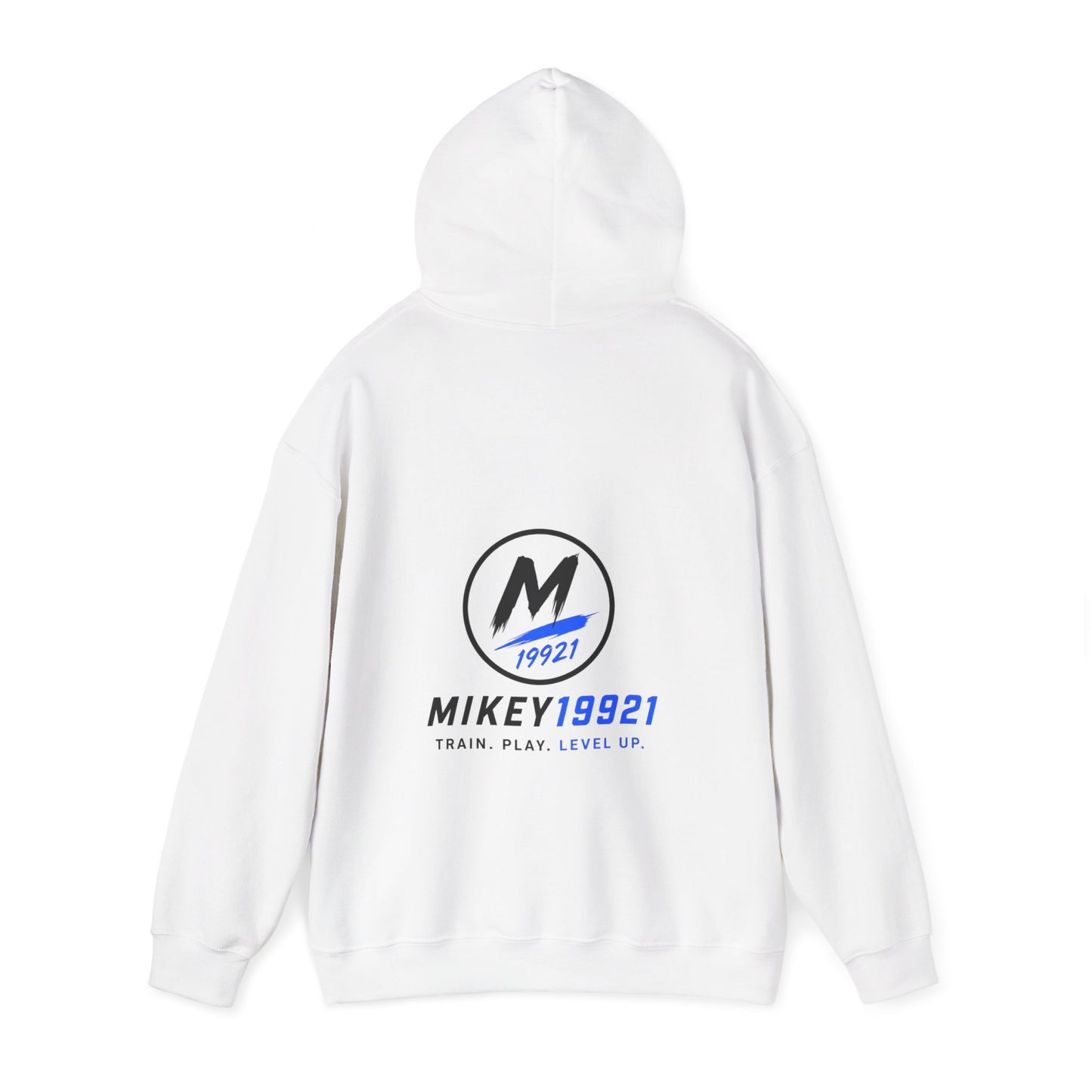 Mikey19921 Signature Badge Hoodie – Front & Back Logo