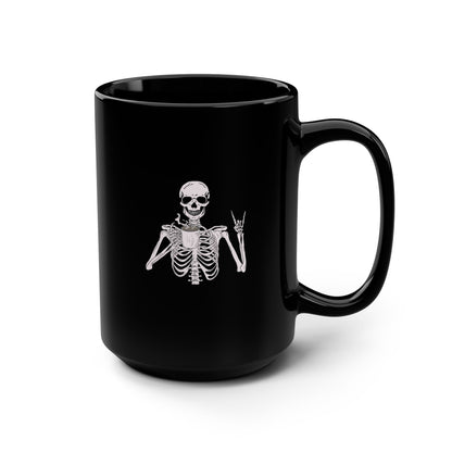 Don't Talk To Me Coffee Mug Black 15oz – anime drinkware by Mikey19921