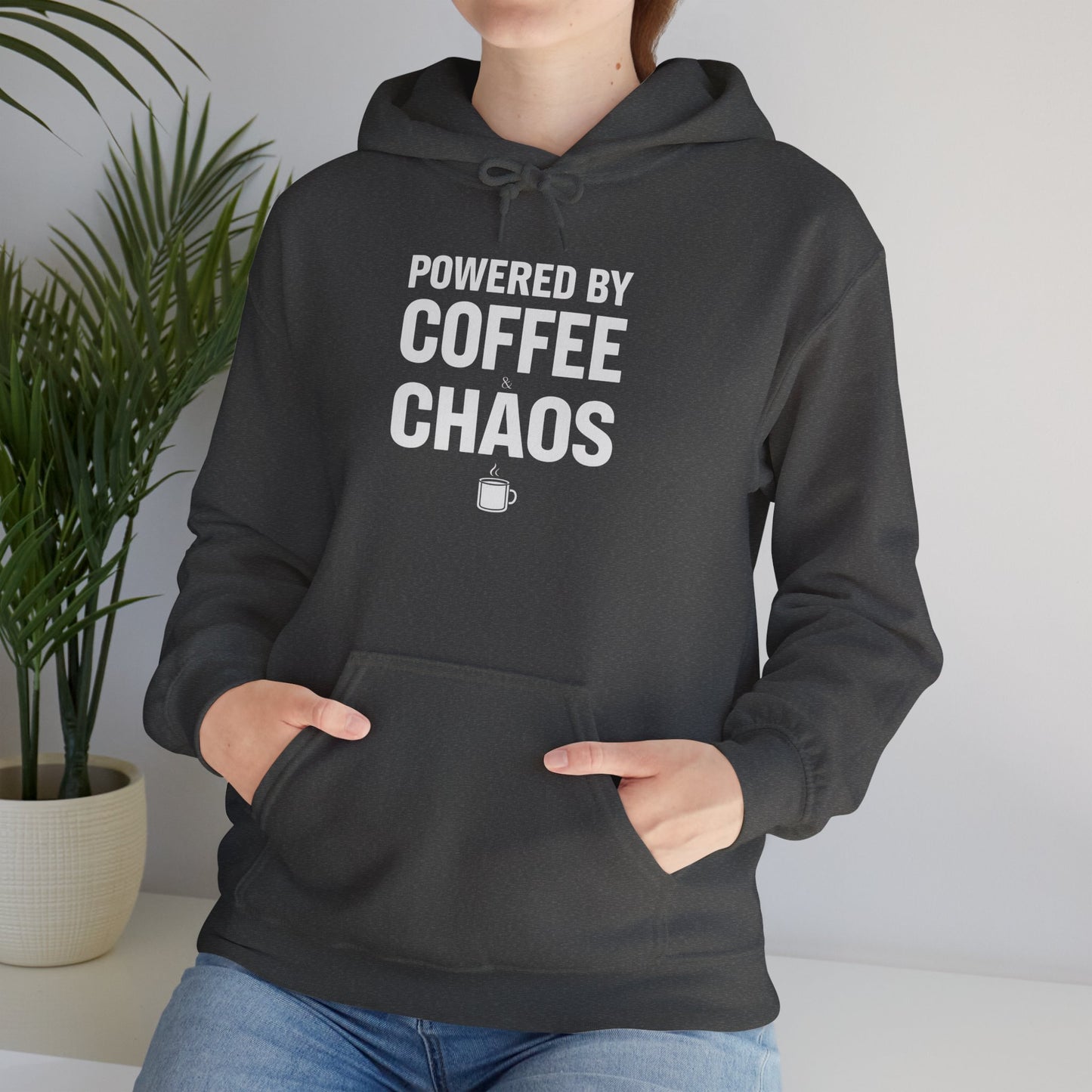 Coffee & Chaos Fleece Hoodie