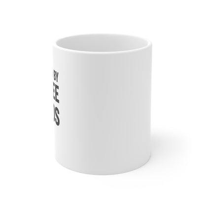 Coffee & Chaos Mug 11oz – anime drinkware by Mikey19921