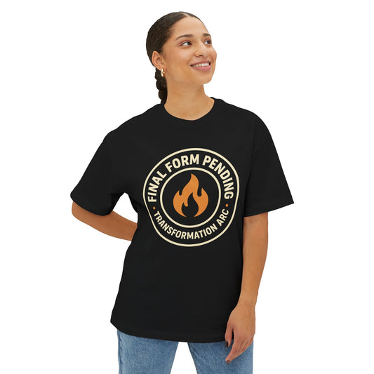 Final Form Pending Oversized T-Shirt - Athletic Heather - Mikey19921