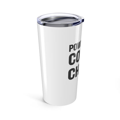Coffee & Chaos Insulated Tumbler 20oz – anime drinkware by Mikey19921