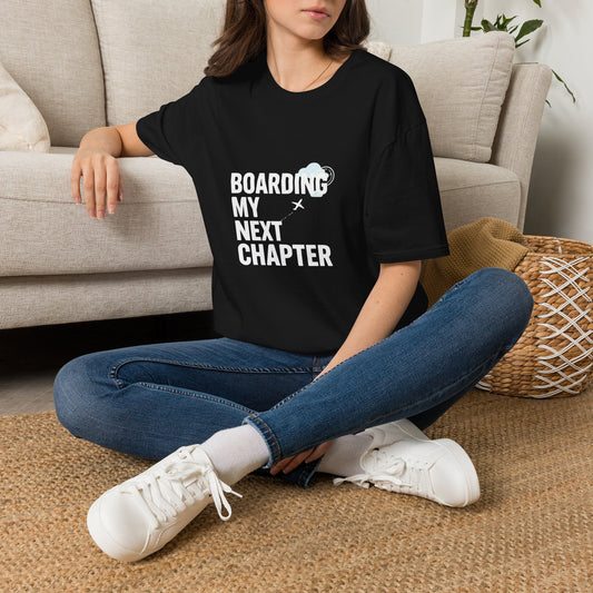 Boarding My Next Chapter T-Shirt - Travel Edition
