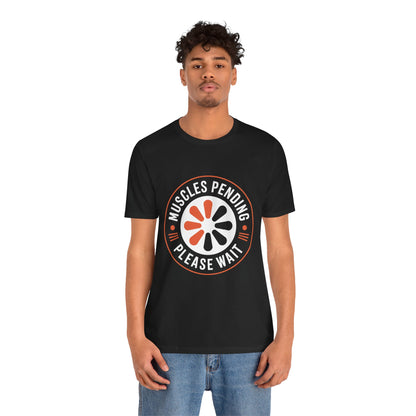 Muscles Pending Gym T-Shirt - White - Mikey19921