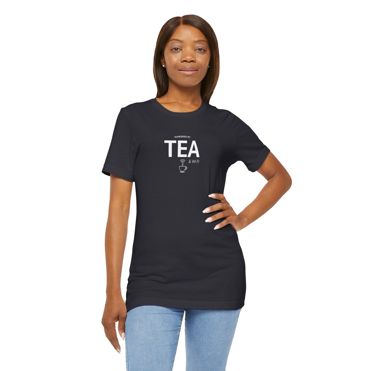Powered by Tea & Wi-Fi Relaxed Fit T-Shirt