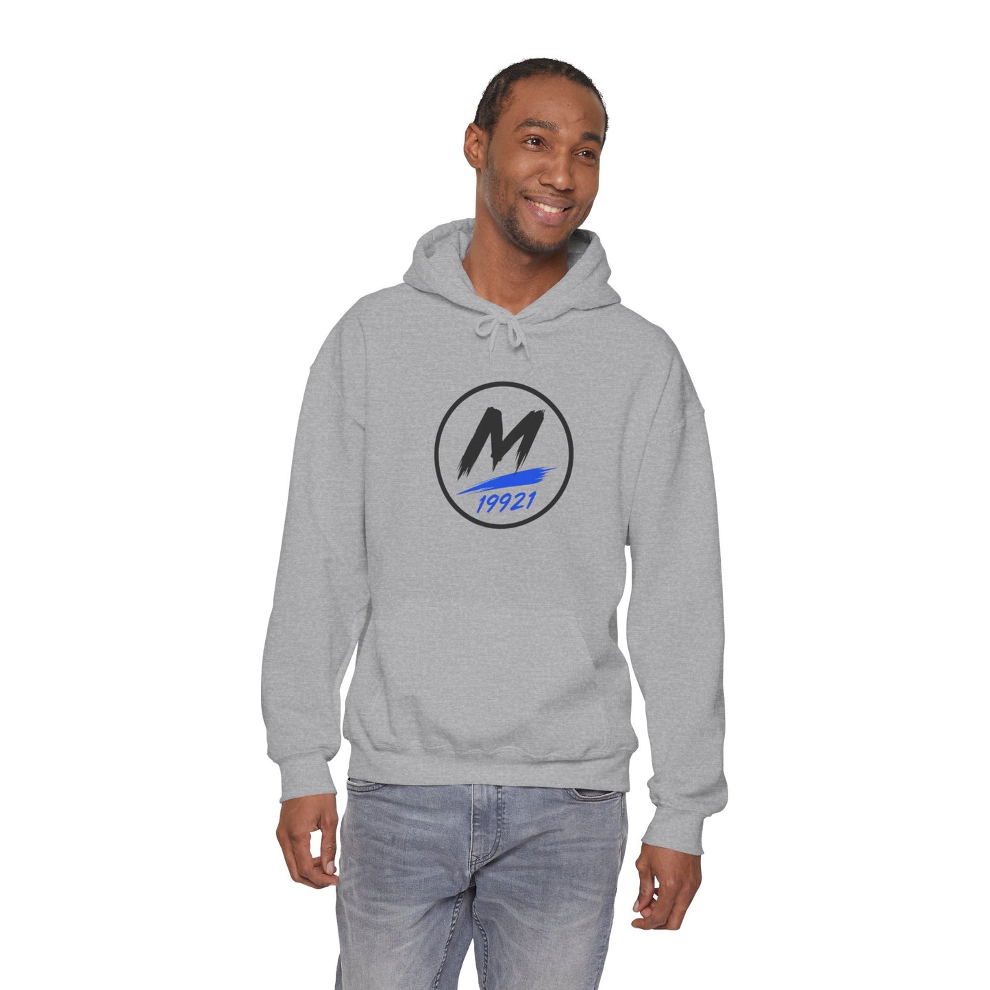 Mikey19921 Signature Badge Hoodie – Front & Back Logo