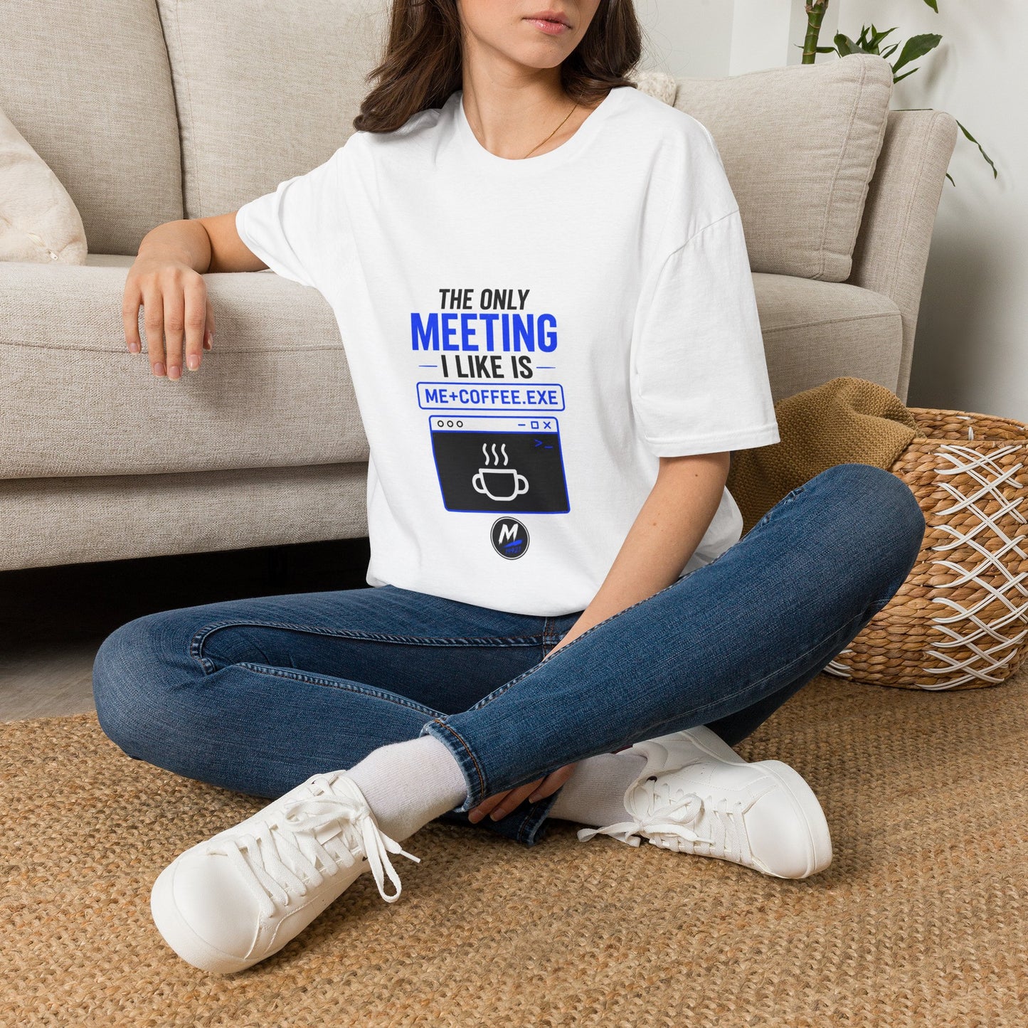 ME + COFFEE.EXE T-Shirt – Funny Meeting Humour Tee