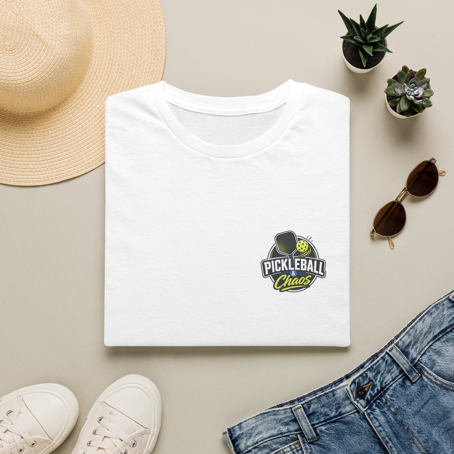 Pickleball & Chaos Logo T-Shirt