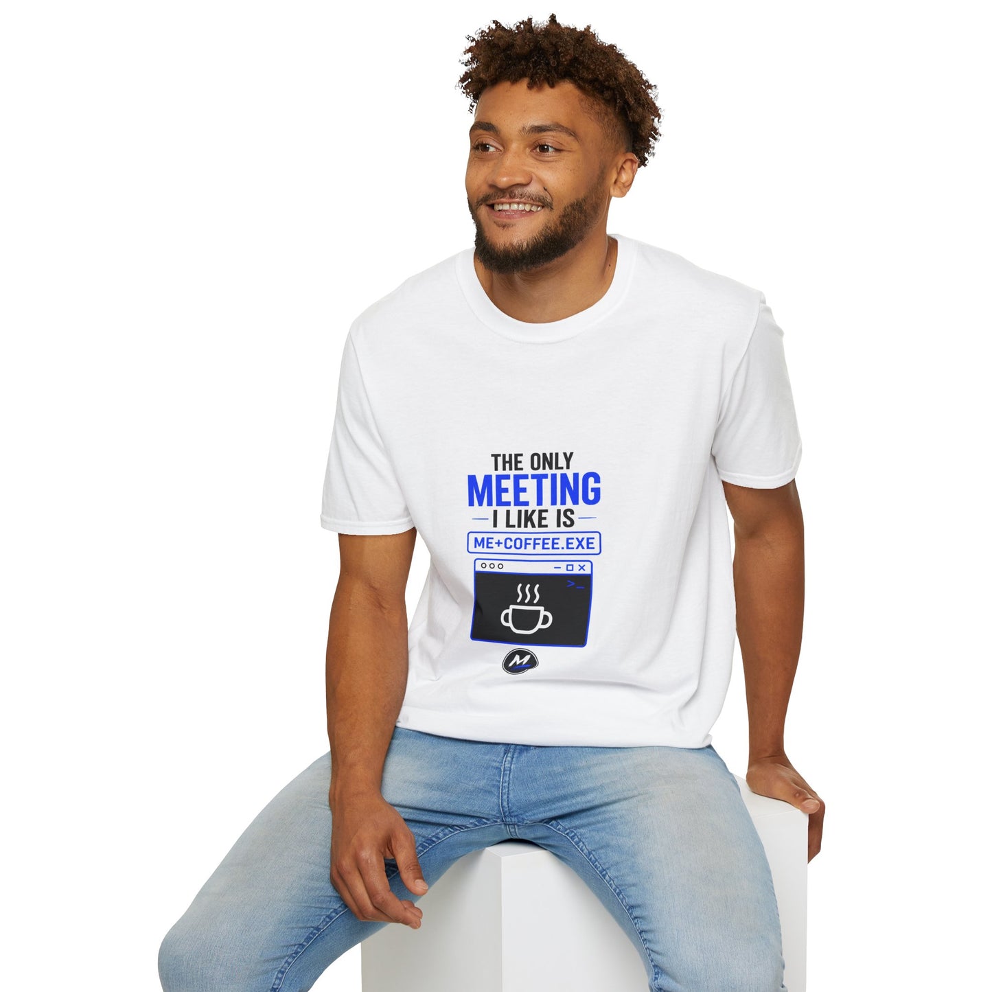 ME + COFFEE.EXE T-Shirt – Funny Meeting Humour Tee