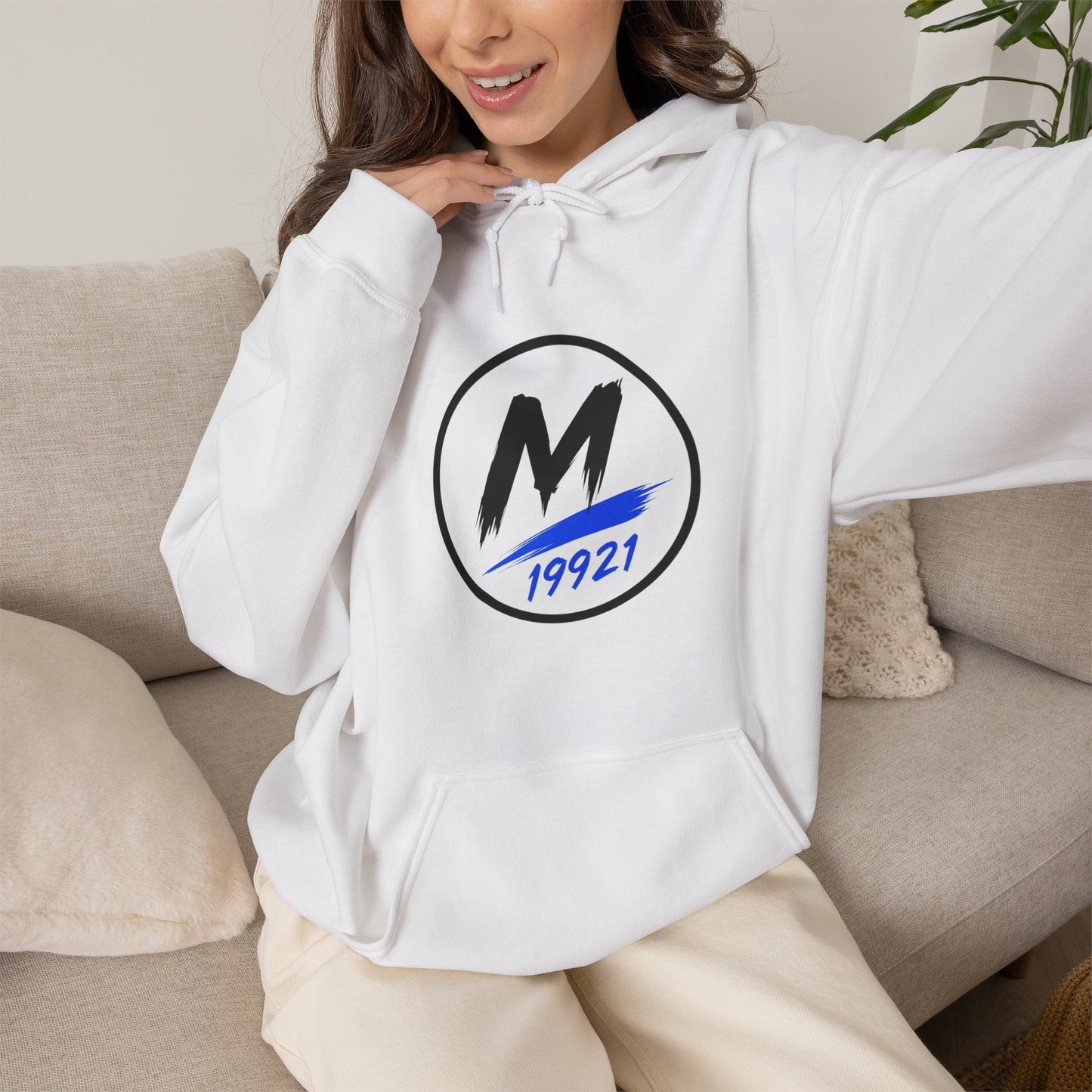 Mikey19921 Signature Badge Hoodie – Front & Back Logo