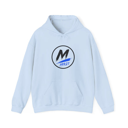 Mikey19921 Signature Badge Hoodie – Front & Back Logo
