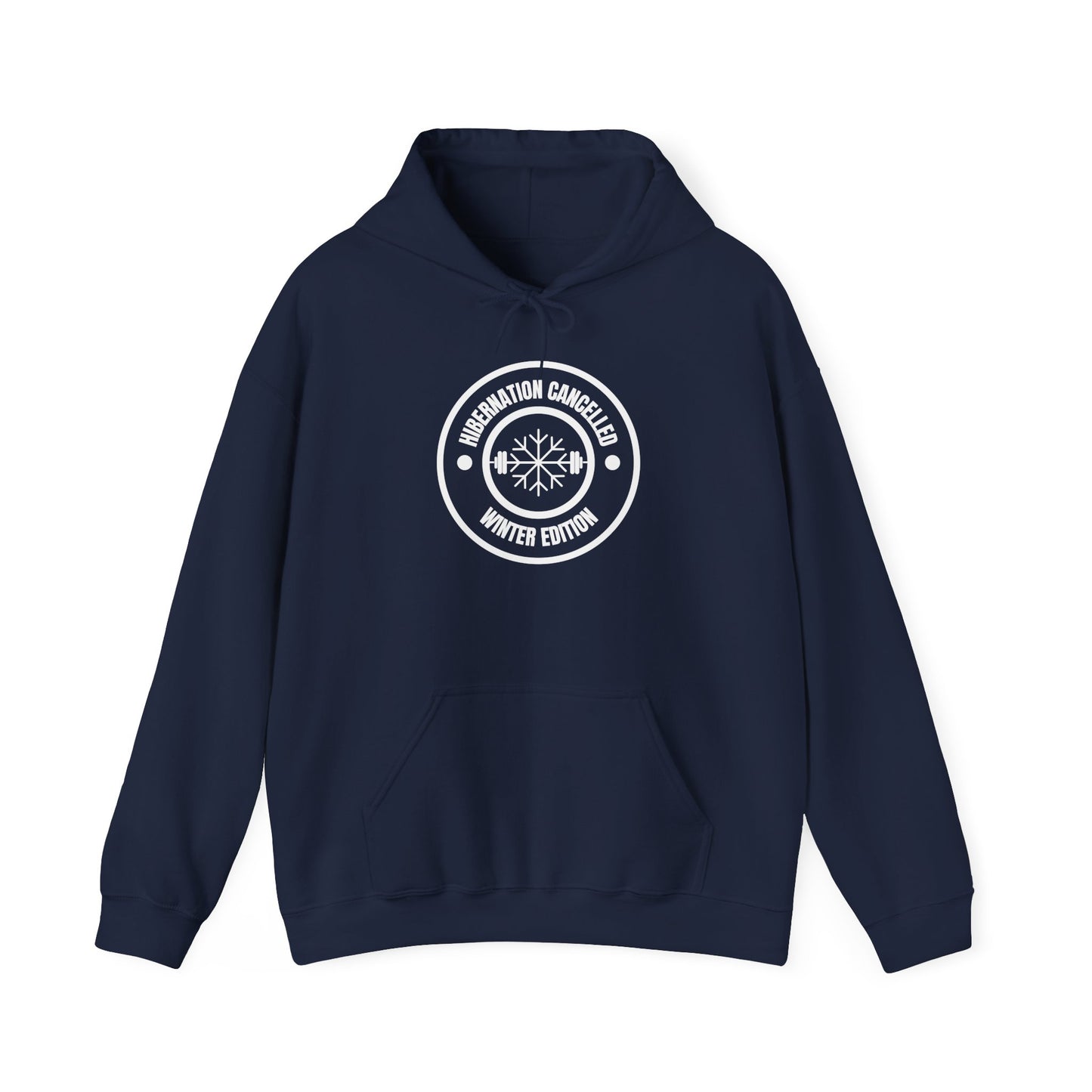 Hibernation Cancelled Winter Edition Hoodie - Dark Heather - Mikey19921