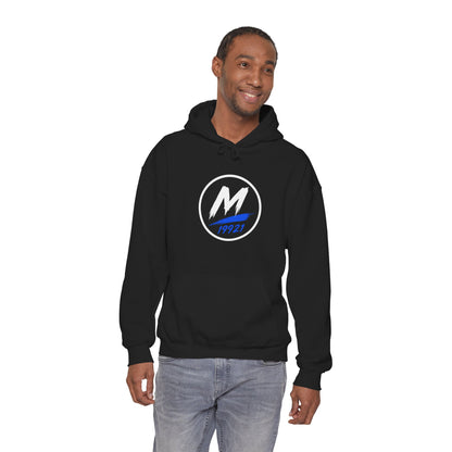 Mikey19921 Signature Badge Hoodie – Front & Back Logo