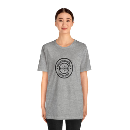 Hibernation Cancelled Winter Edition T-Shirt – anime graphic tee by Mikey19921