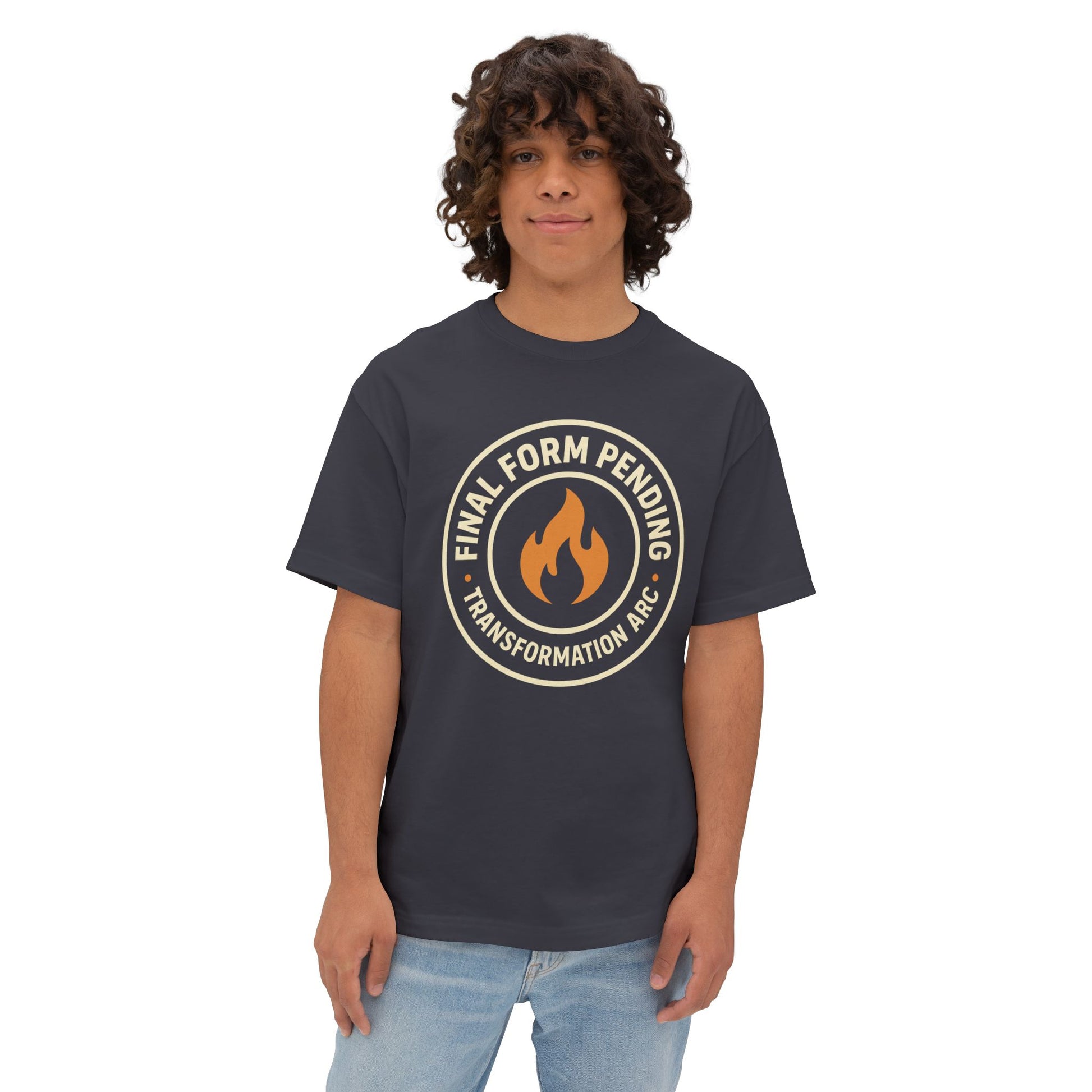 Final Form Pending Oversized T-Shirt - White - Mikey19921