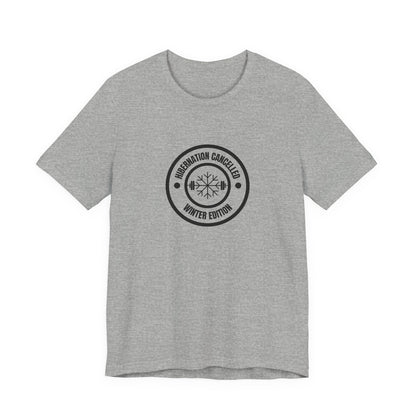 Hibernation Cancelled Winter Edition T-Shirt – anime graphic tee by Mikey19921