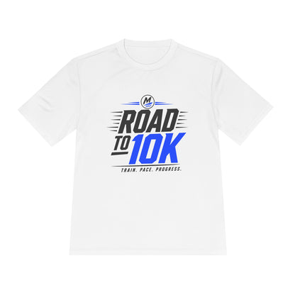 Road to 10K Performance Running Tee | Moisture-Wicking Shirt