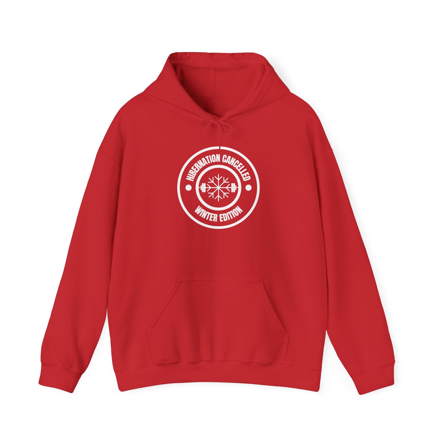 Hibernation Cancelled Winter Edition Hoodie - Dark Heather - Mikey19921