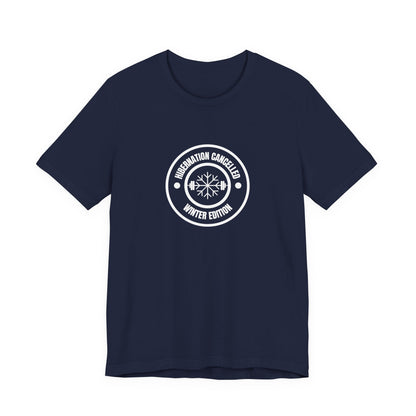 Hibernation Cancelled Winter Edition T-Shirt – anime graphic tee by Mikey19921