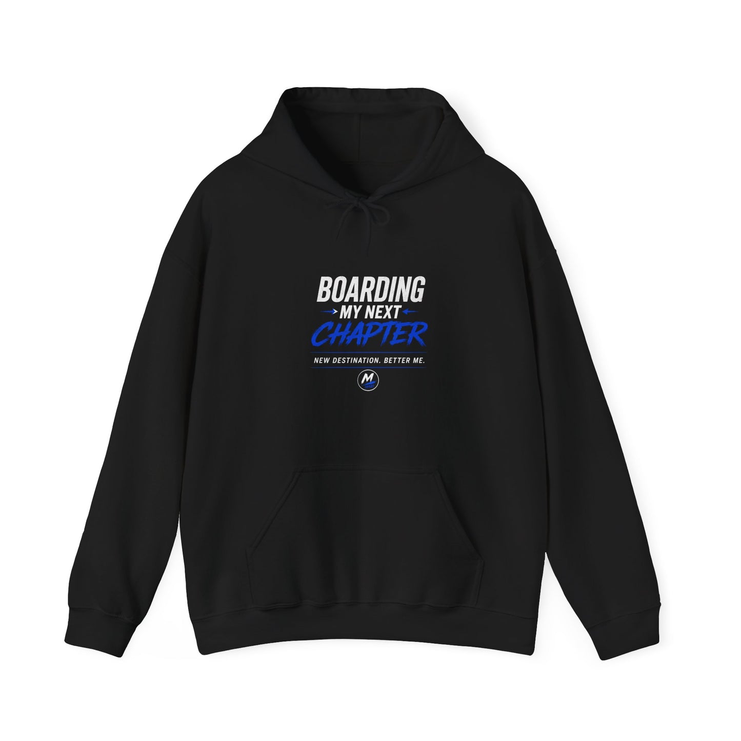 Boarding My Next Chapter Hoodie – Travel Edition