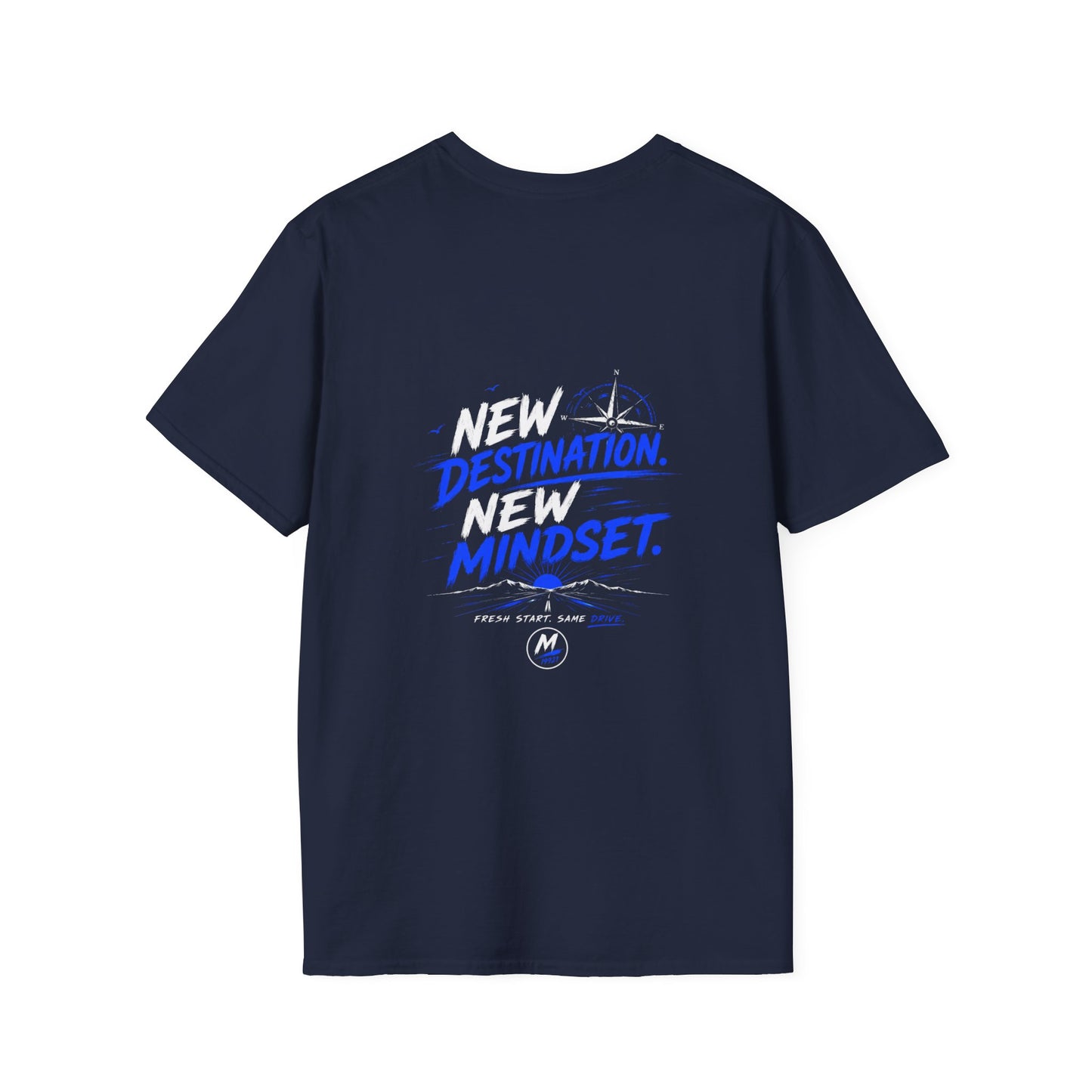 New Destination New Mindset T-Shirt - Travel-inspired Design