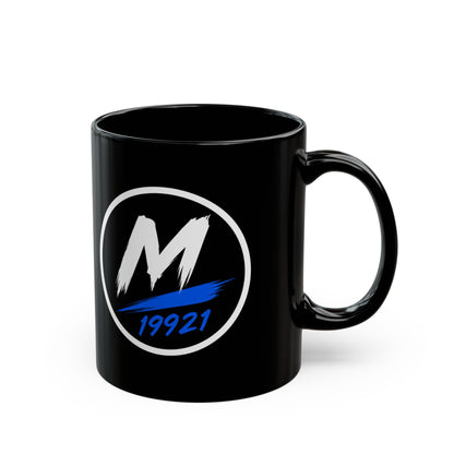 Mikey19921 Signature Badge Mug – 11oz Black Mug