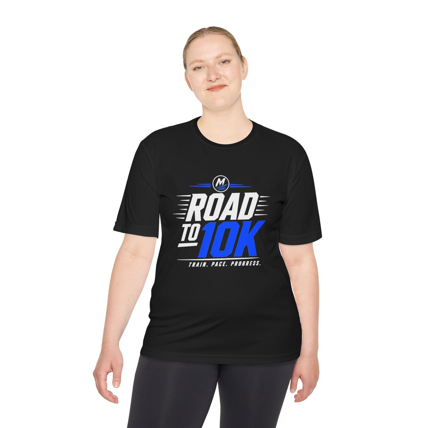 Road to 10K Performance Running Tee | Moisture-Wicking Shirt