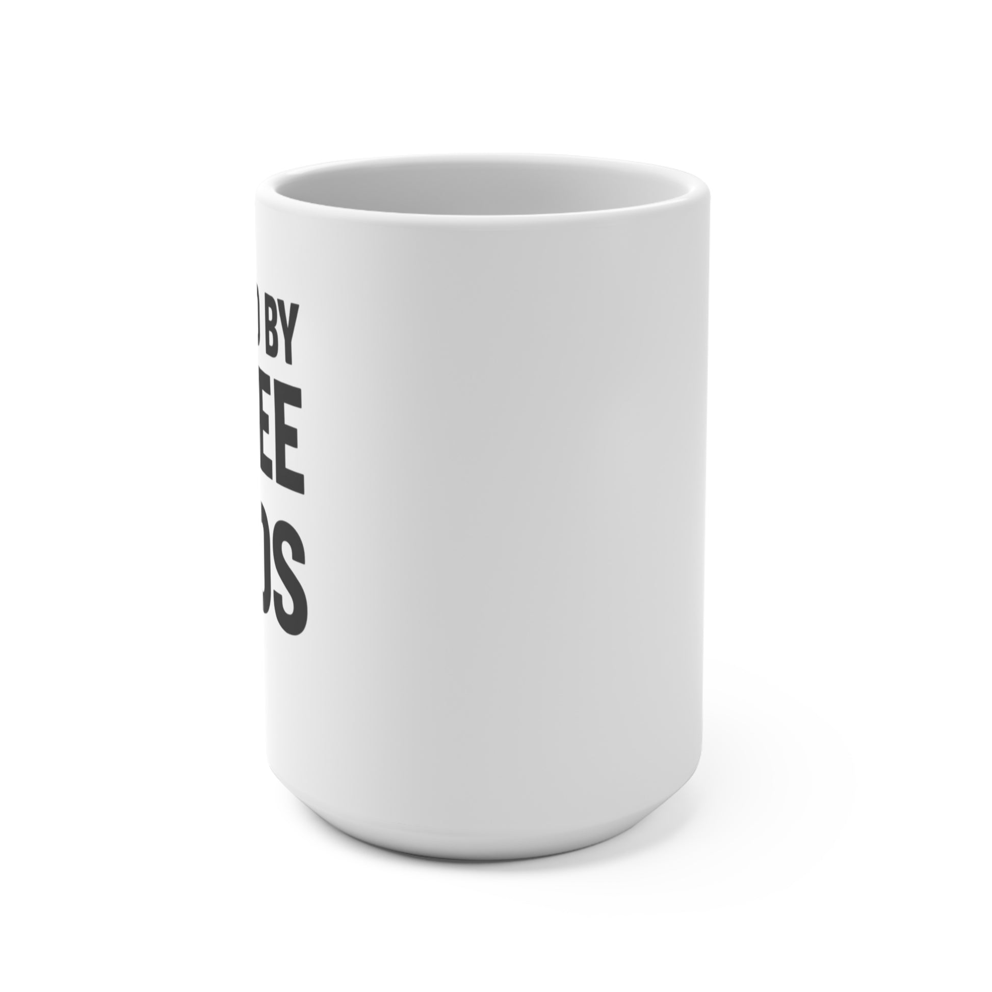 Coffee & Chaos Mug 15oz – anime drinkware by Mikey19921