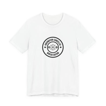 Hibernation Cancelled Winter Edition T-Shirt – anime graphic tee by Mikey19921