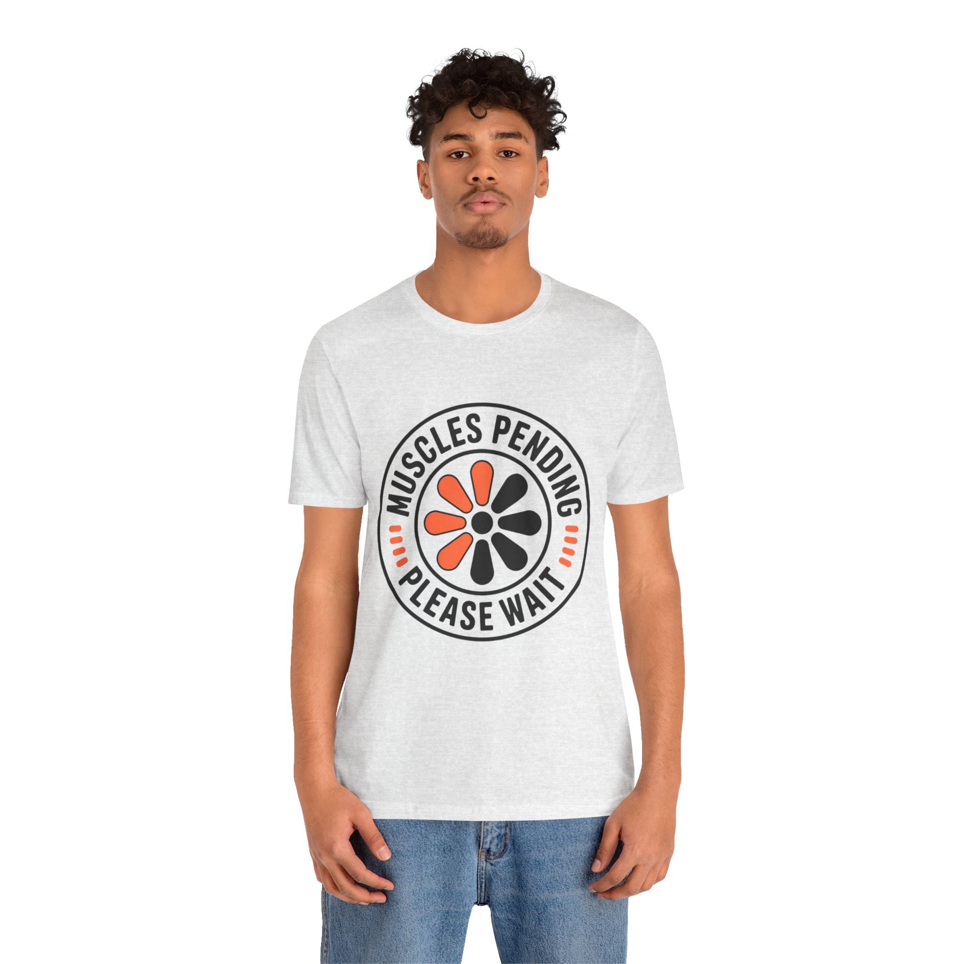 Muscles Pending Gym T-Shirt - White - Mikey19921