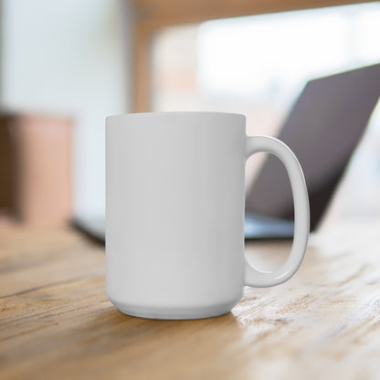 Coffee & Chaos Mug 15oz – anime drinkware by Mikey19921