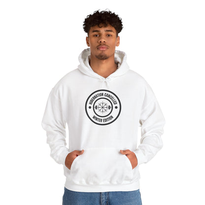 Hibernation Cancelled Winter Edition Hoodie - Black - Mikey19921