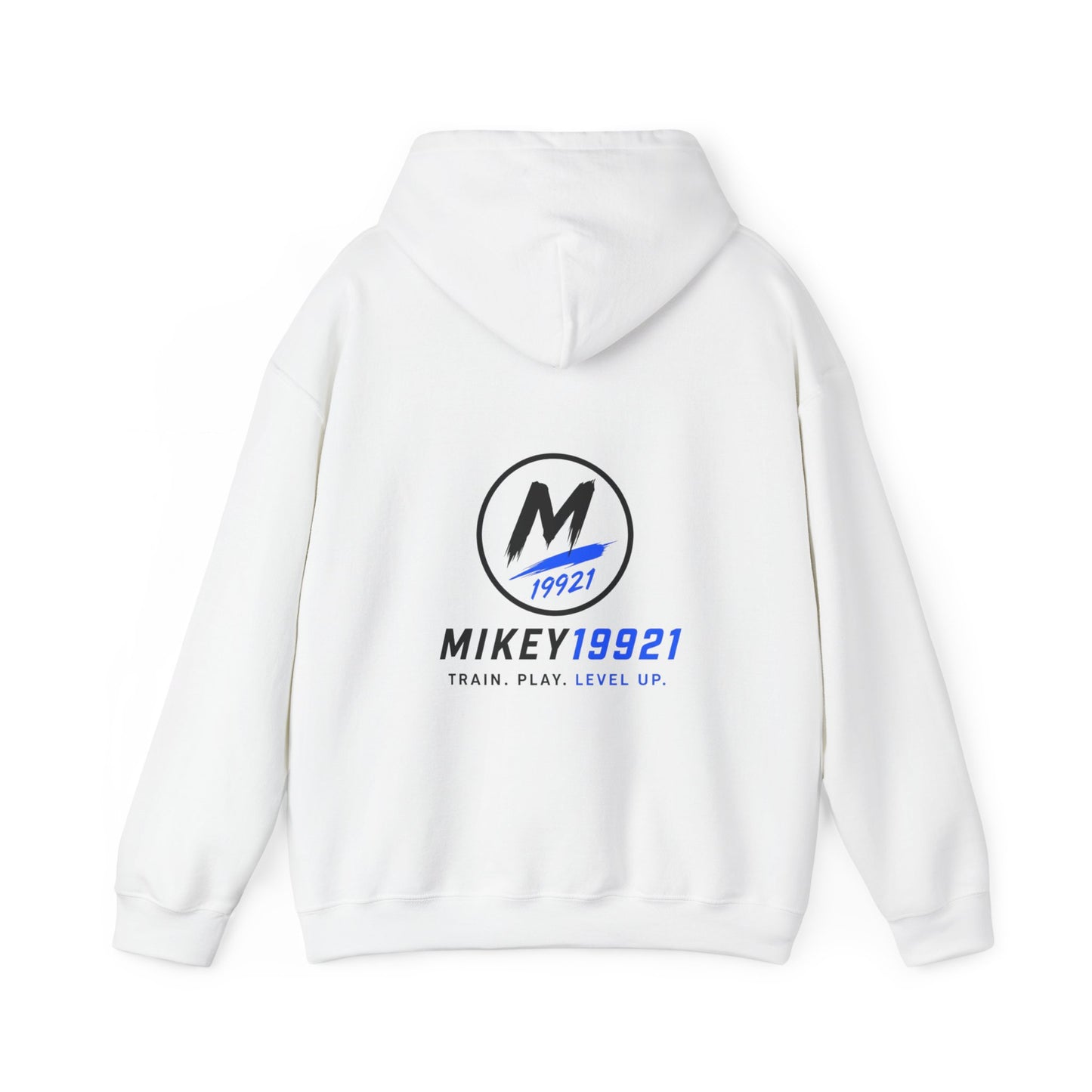 Mikey19921 Signature Badge Hoodie – Front & Back Logo