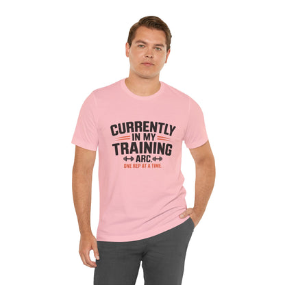 Currently in My Training Arc T-Shirt - Asphalt - Mikey19921
