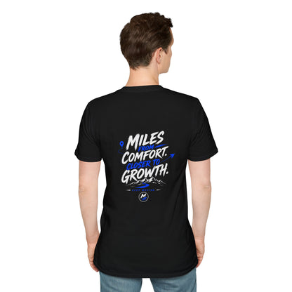Miles from Comfort Closer to Growth T-Shirt