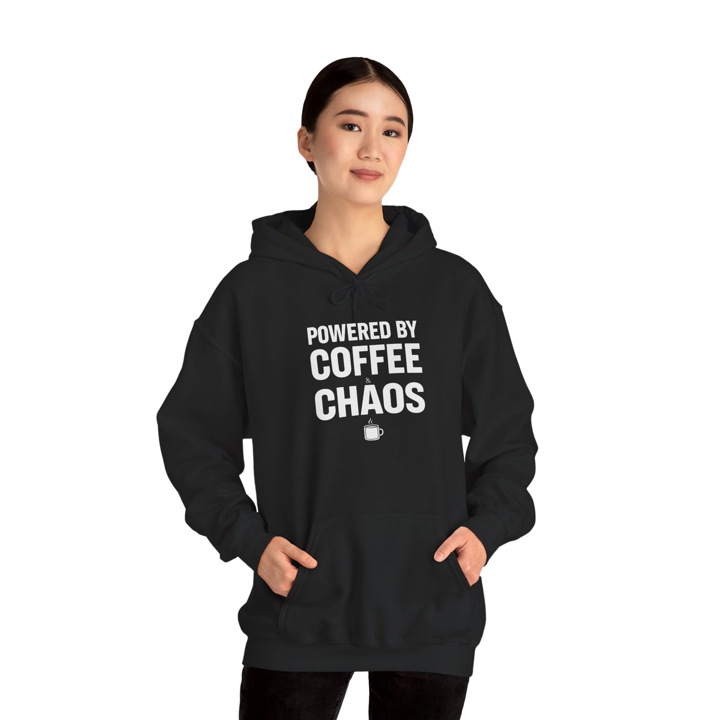 Coffee & Chaos Fleece Hoodie
