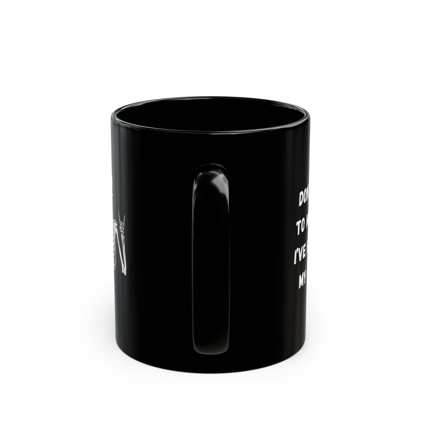 Don't Talk To Me Coffee Mug 11oz – anime drinkware by Mikey19921