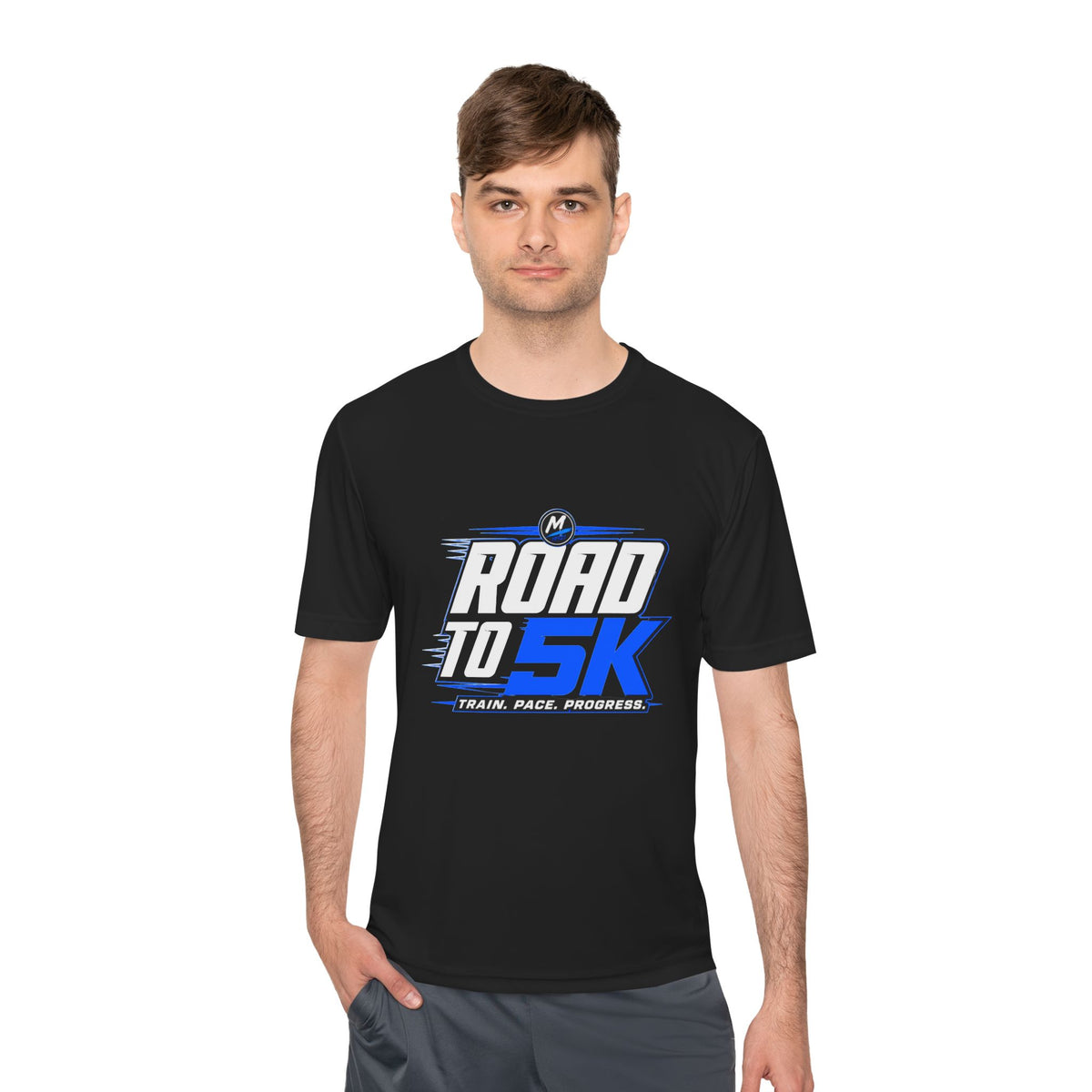 Road to 5K Performance Running Tee - Black - Mikey19921